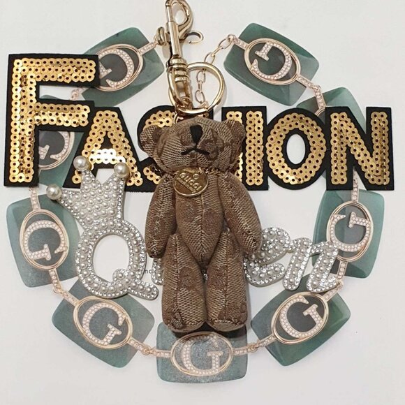 Fashion Unisex Teddy Bear Key Chain Keyring handbag Backpack Pendant Accessory - Picture 1 of 3